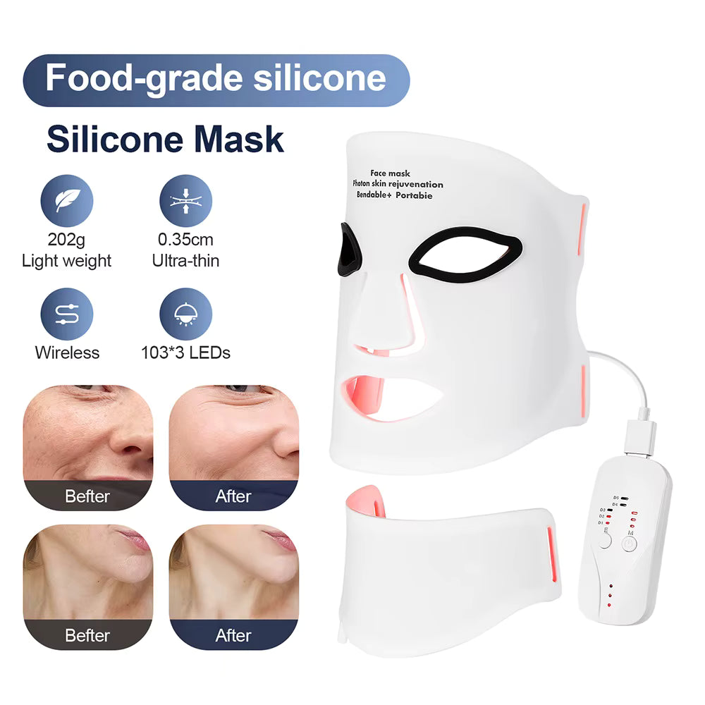 Silicone LED Mask